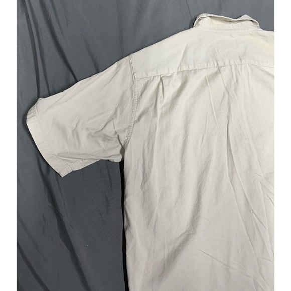 Wrangler Flex For Comfort Mens Short Sleeve Button Down Collar Shirt Size Large - Picture 9 of 11